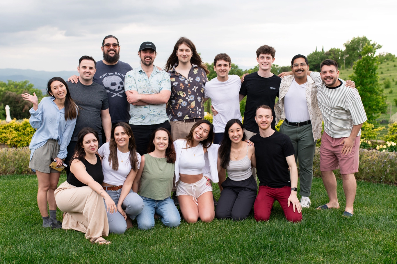 Canny team celebrating